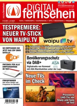 Digital Fernsehen – Ausgabe 8 2025