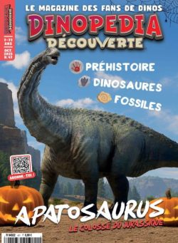 Dinopedia Decouverte – Octobre 2025