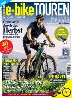 E-Bike Touren Magazin – Herbst-Winter 2025