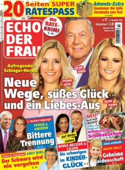 Echo der Frau – 12 November 2025