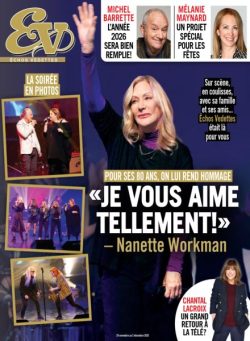 echos Vedettes – 29 Novembre 2025