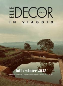 Elle Decor Italia – In Viaggio – Fall-Winter 2025