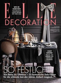 Elle Decoration Germany – November-Dezember 2025