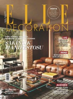 Elle Decoration Turkiye – Kasim 2025