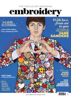 Embroidery Magazine – November-December 2025