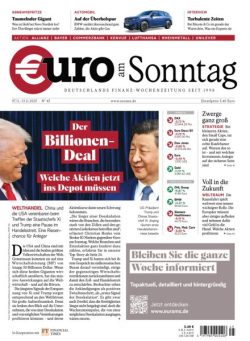 Euro am Sonntag – 7 November 2025