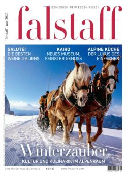 Falstaff Magazin Osterreich – November 2025