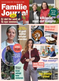 Familie Journal – 27 Oktober 2025