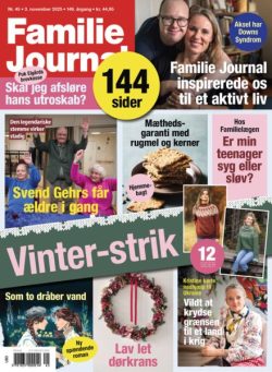 Familie Journal – 3 November 2025
