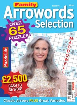 Family Arrowords Selection – November 2025