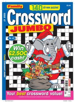 Family Crossword Jumbo – November 2025