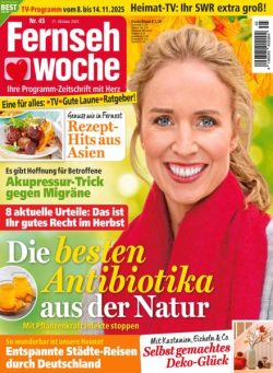 Fernsehwoche – 31 Oktober 2025