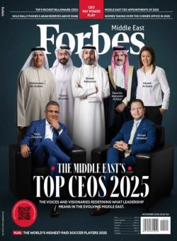 Forbes Middle East English Edition – November 2025