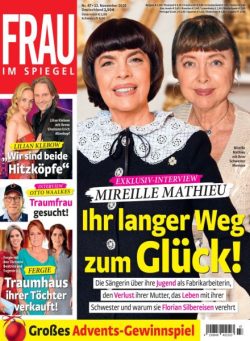 Frau im Spiegel – 12 November 2025