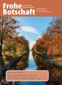 Frohe Botschaft – November 2025
