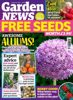 Garden News – 25 October 2025