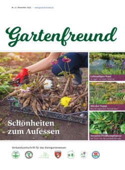 Gartenfreund – November 2025