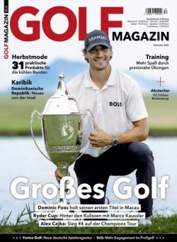 Golf Magazin – Dezember 2025