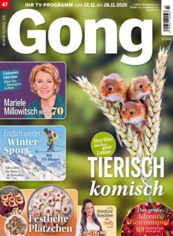 Gong Magazin – November 2025
