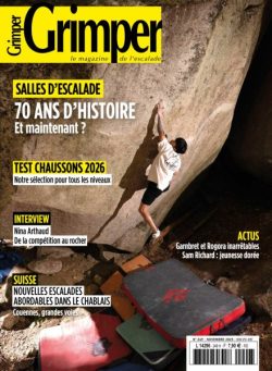 Grimper – Novembre 2025