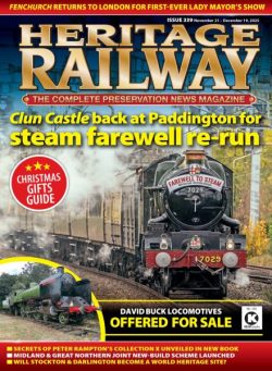 Heritage Railway – November 21 2025