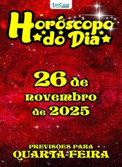 Horoscopo do Dia – 25 Novembro 2025