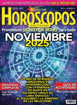 Horoscopos – 1 Noviembre 2025
