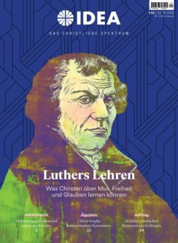 idea Spektrum – 29 Oktober 2025