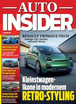Insider Austria – 12 November 2025