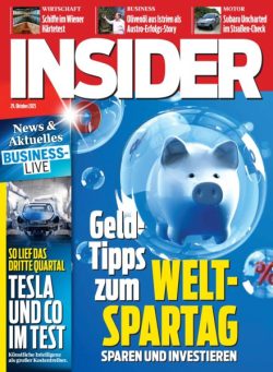 Insider Austria – 29 Oktober 2025