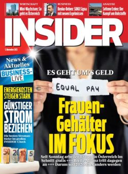 Insider Austria – 5 November 2025