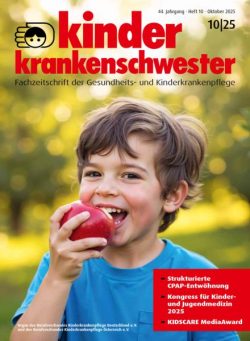 Kinderkrankenschwester – Oktober 2025