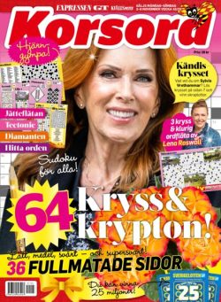 Korsord – 3 November 2025