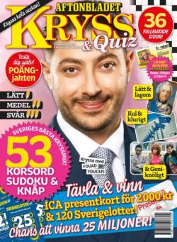 Kryss & Quiz – 10 November 2025