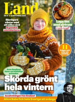 Land – 13 November 2025