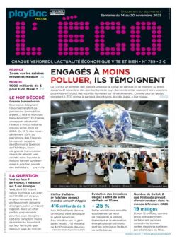 L’eCO – 14 Novembre 2025