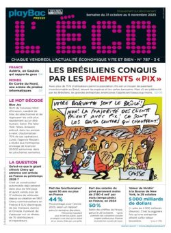 L’eCO – 31 Octobre 2025