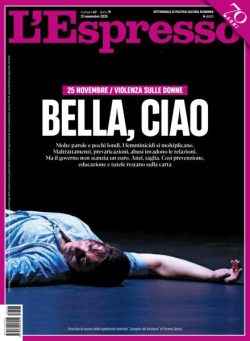 L’Espresso – 21 Novembre 2025