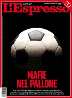 L’Espresso – 7 Novembre 2025