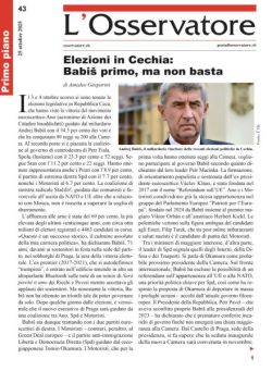 L’Osservatore – 25 Ottobre 2025