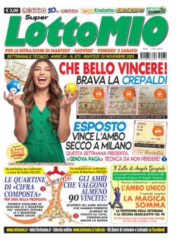 Lottomio del Giovedi – 25 Novembre 2025