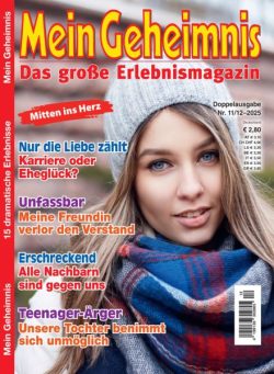 Mein Geheimnis – November-Dezember 2025