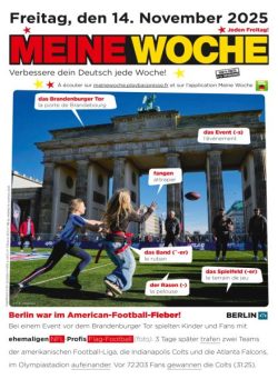 Meine Woche – 13 November 2025