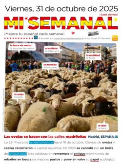 Mi Semanal – 31 Octubre 2025