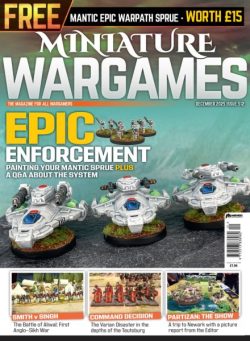 Miniature Wargames – December 2025