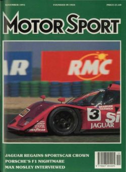 Motor Sport Magazine – November 1991