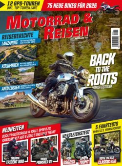 Motorrad & Reisen – November-Dezember 2025