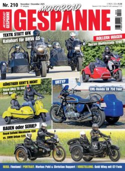 Motorrad Gespanne – November-Dezember 2025