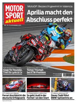 Motorsport aktuell – 18 November 2025