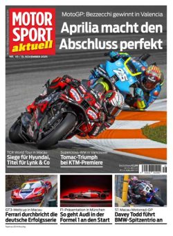 Motorsport aktuell – 19 November 2025
